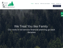 Tablet Screenshot of forestasset.com